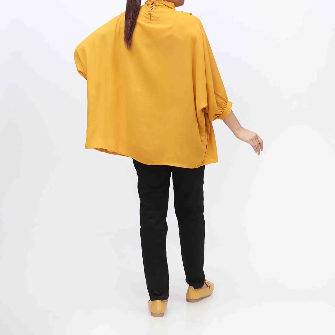 1PC- Solid Georget Top PW3124
