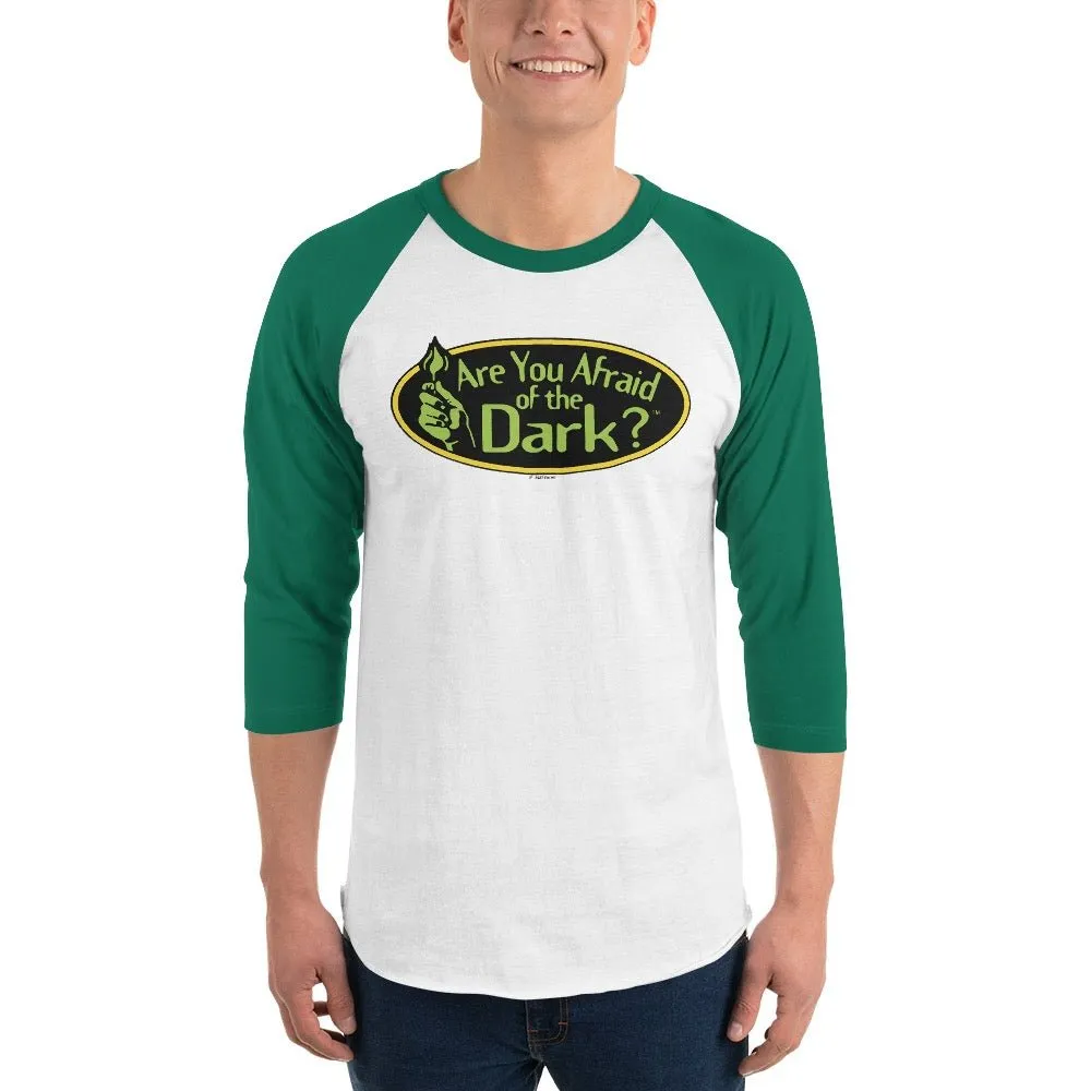 Are You Afraid of the Dark Original Logo Adult 3/4 Sleeve Raglan Shirt