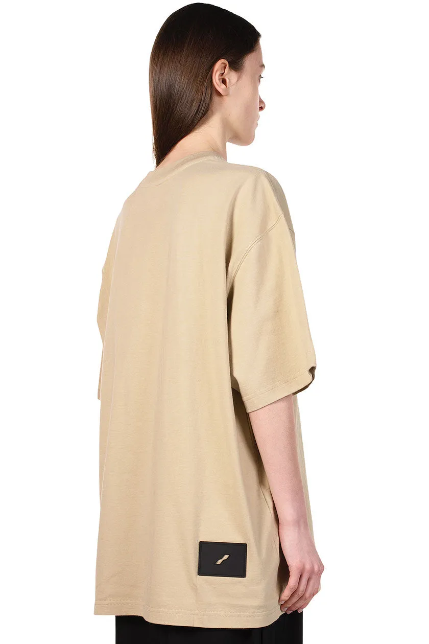 Beige Logo T-shirt