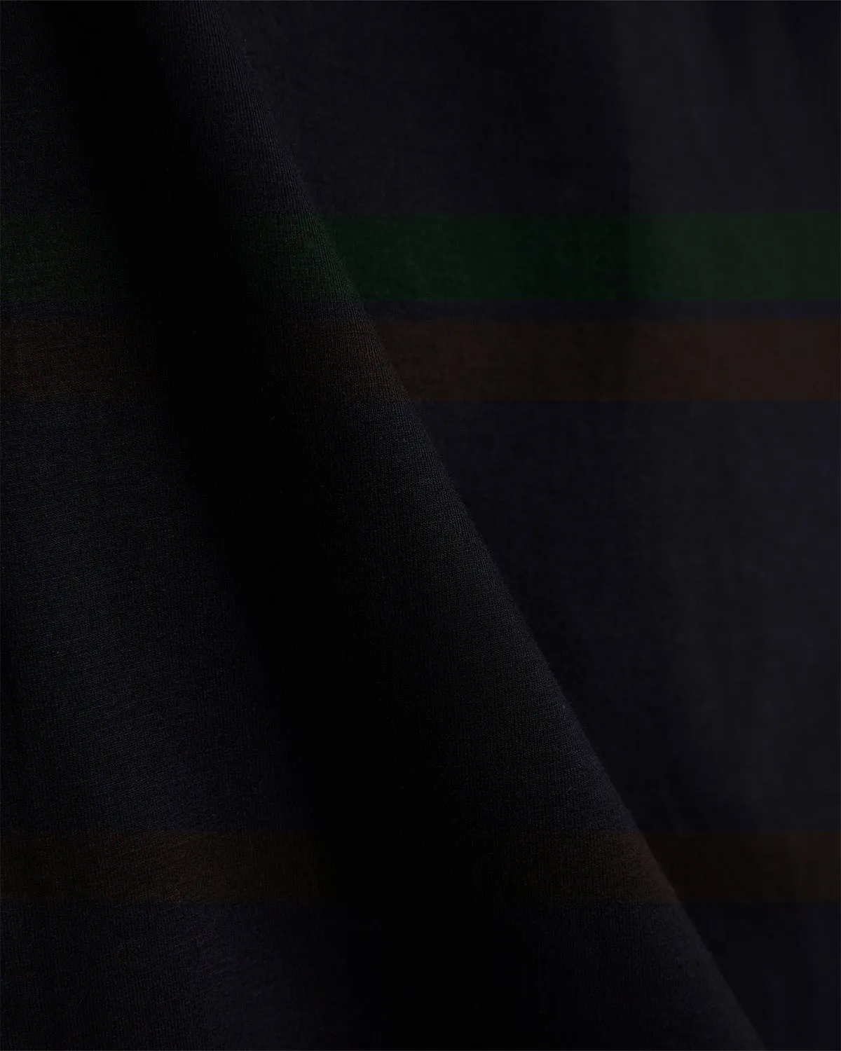 Black Stretch Knit Shirt