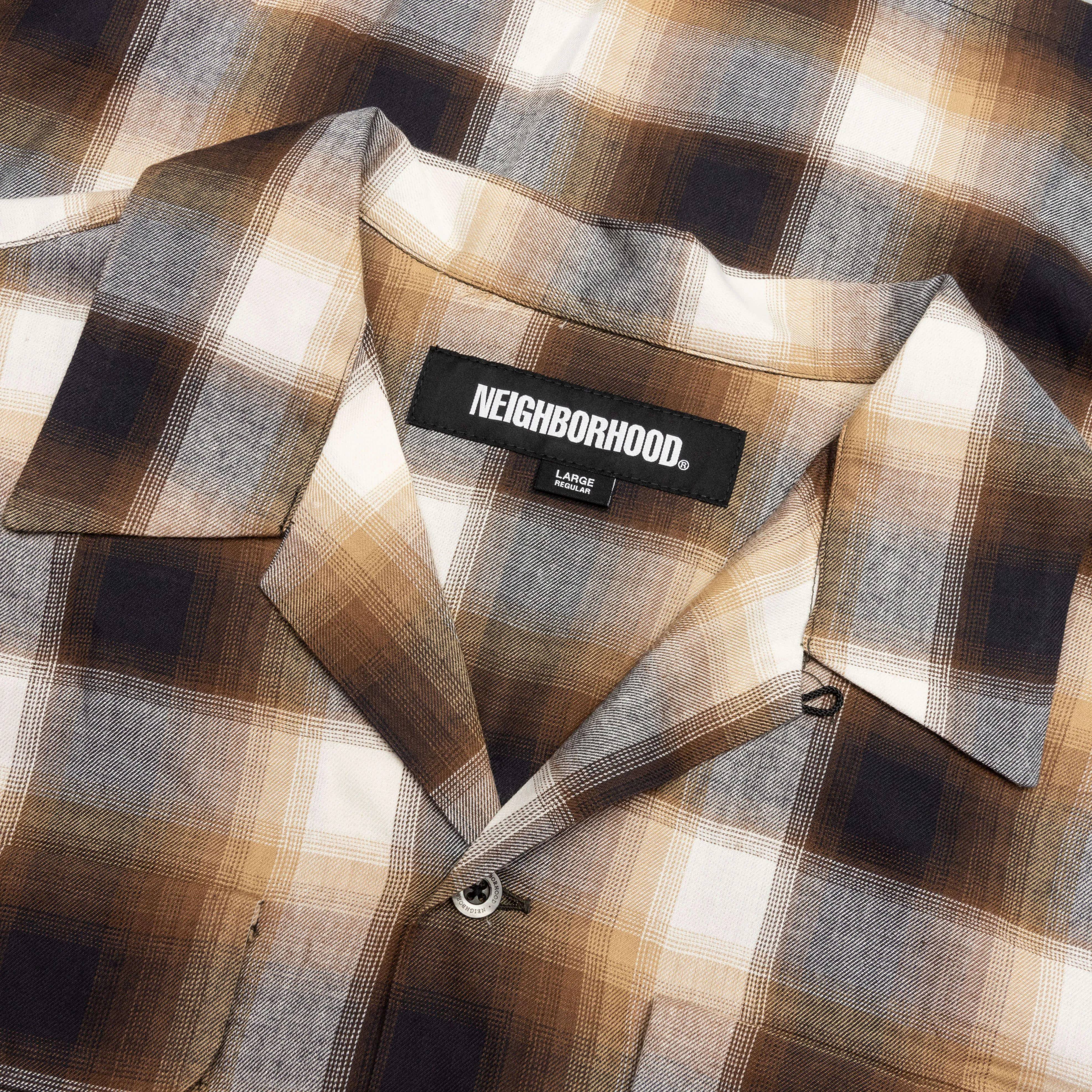 Blockombre L/S Shirt - Brown