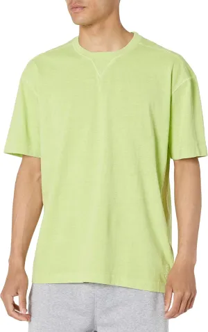 BOSS Men's Faded Effect Oversized Jersey Shirt