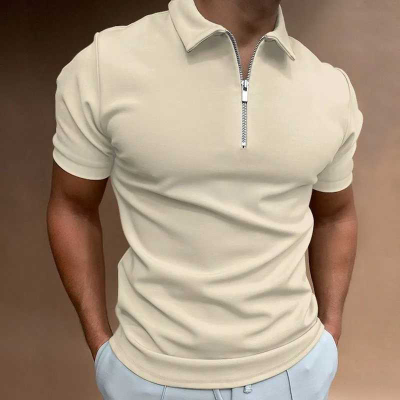 Brooke | Zip-Up Polo