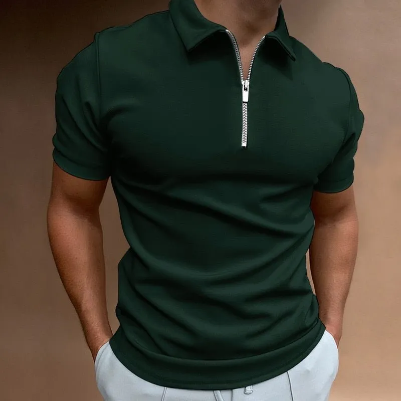 Brooke | Zip-Up Polo