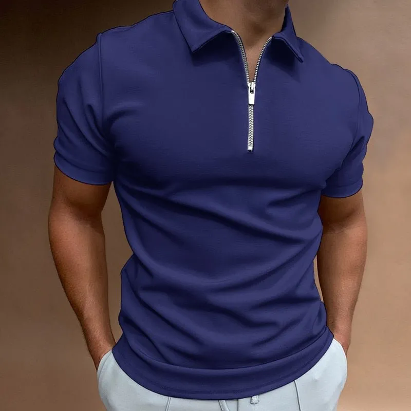 Brooke | Zip-Up Polo