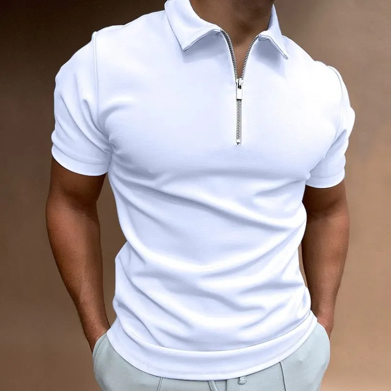 Brooke | Zip-Up Polo