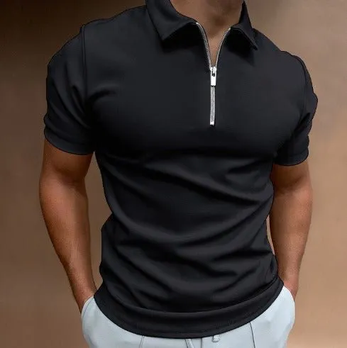 Brooke | Zip-Up Polo
