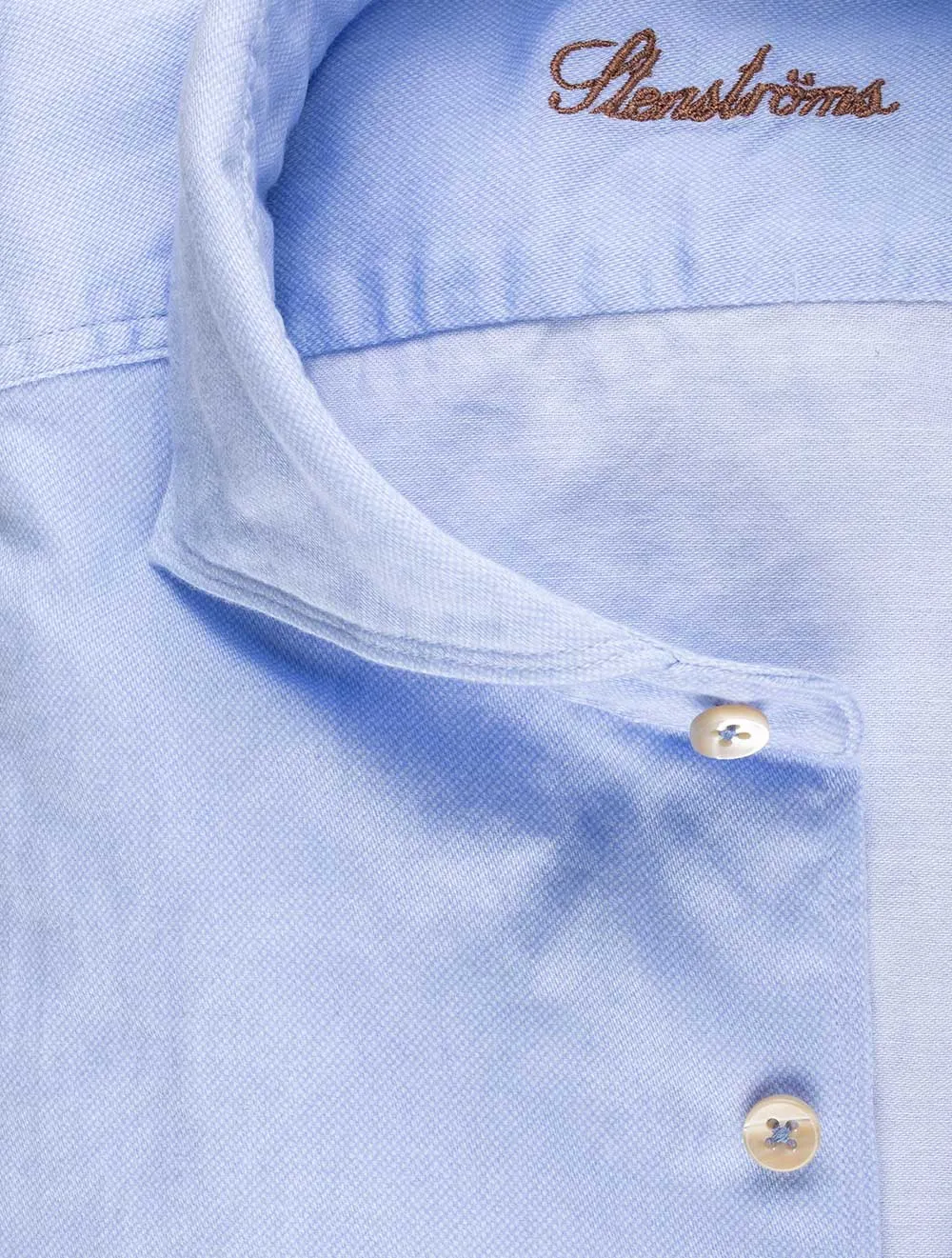 Casual Fitted Shirt Blue
