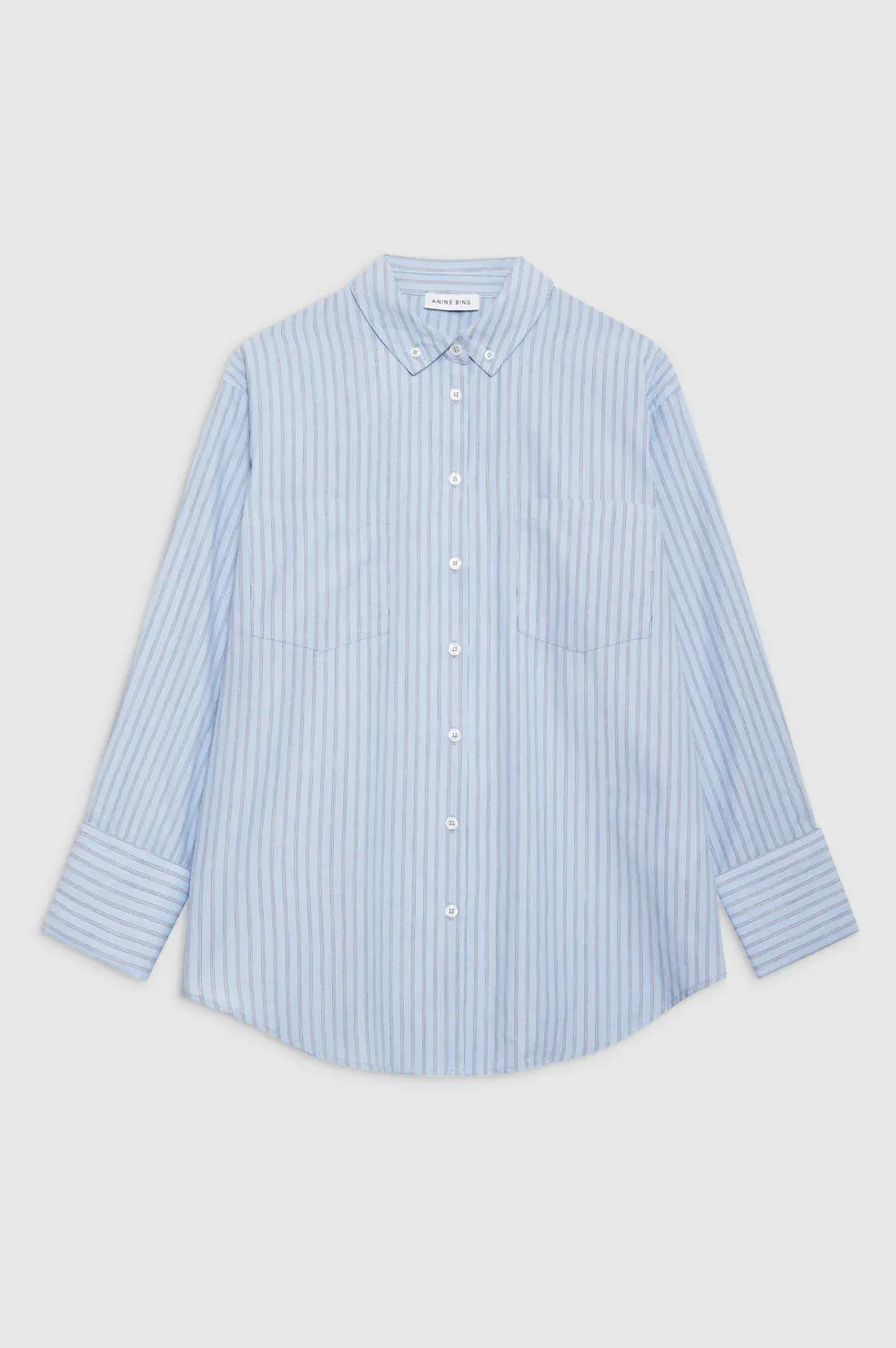 Catherine Shirt Blue And White Stripe