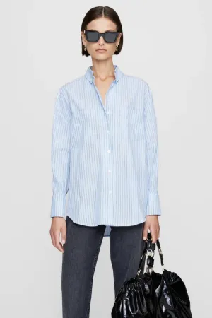 Catherine Shirt Blue And White Stripe