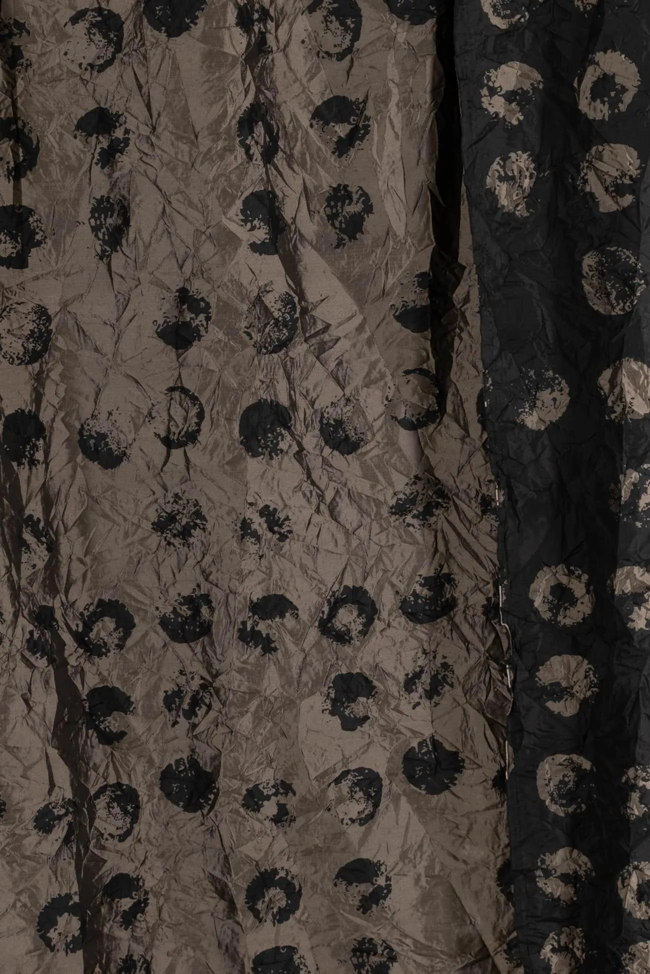 Cocoa Dot Jacquard Woven 2 units (1 yard)