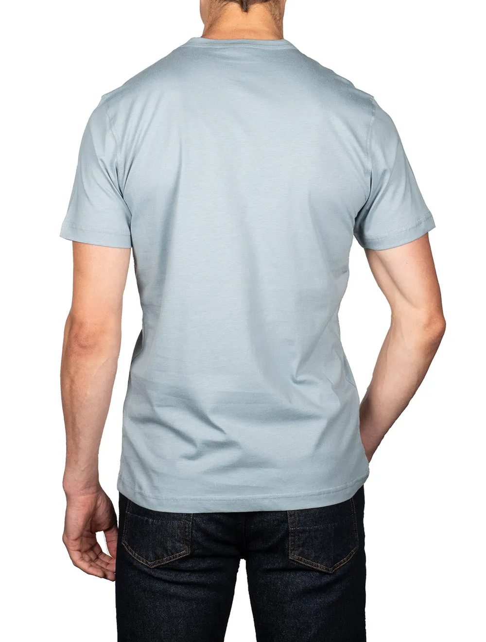 Cotton T-Shirt Arctic Blue
