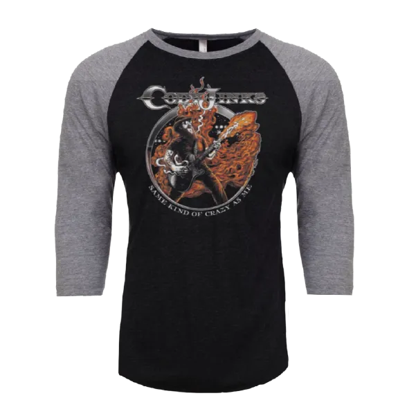 Crazy 3/4 Sleeve Raglan
