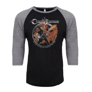 Crazy 3/4 Sleeve Raglan