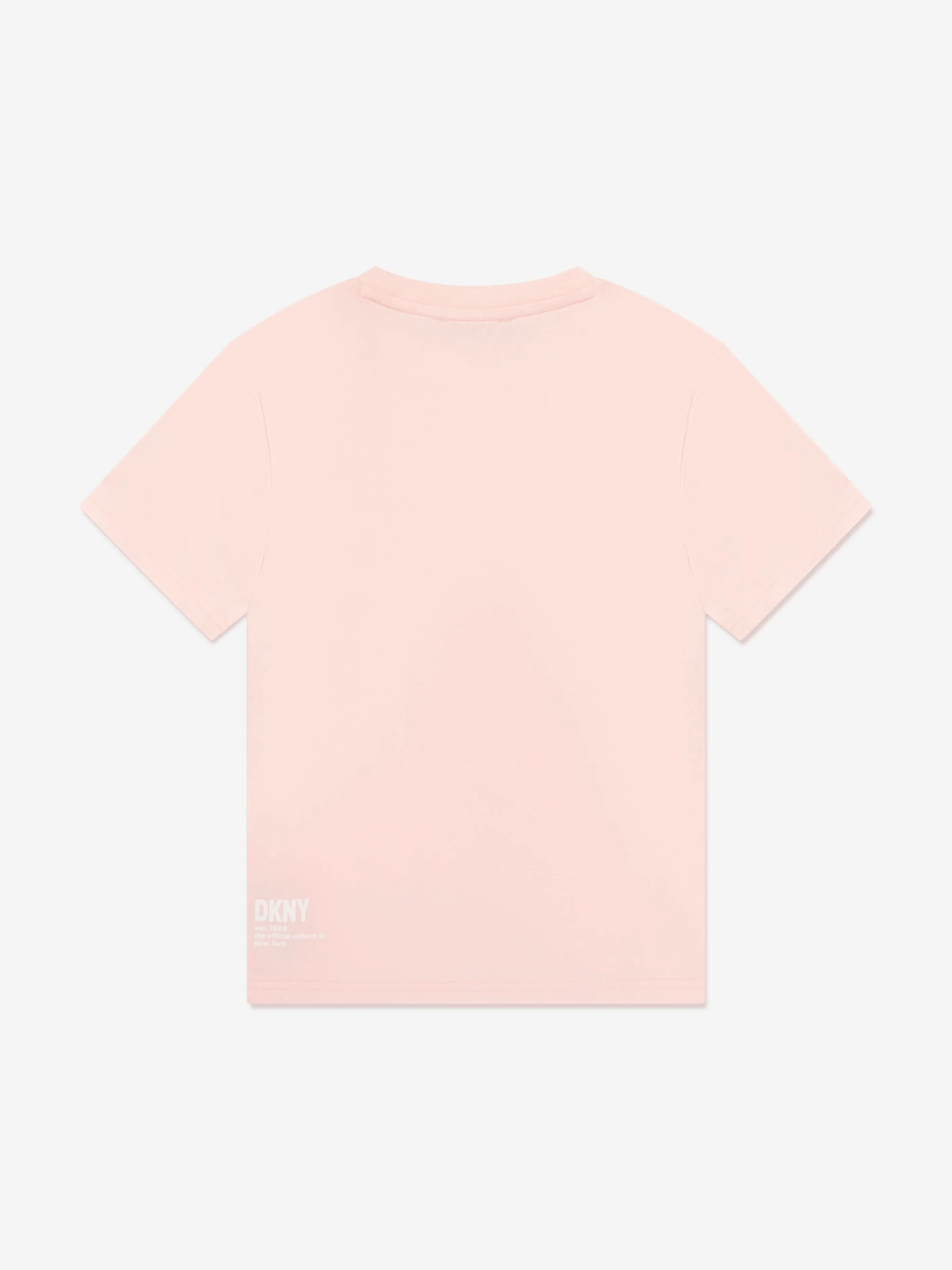 DKNY Kids Logo T-Shirt in Pink