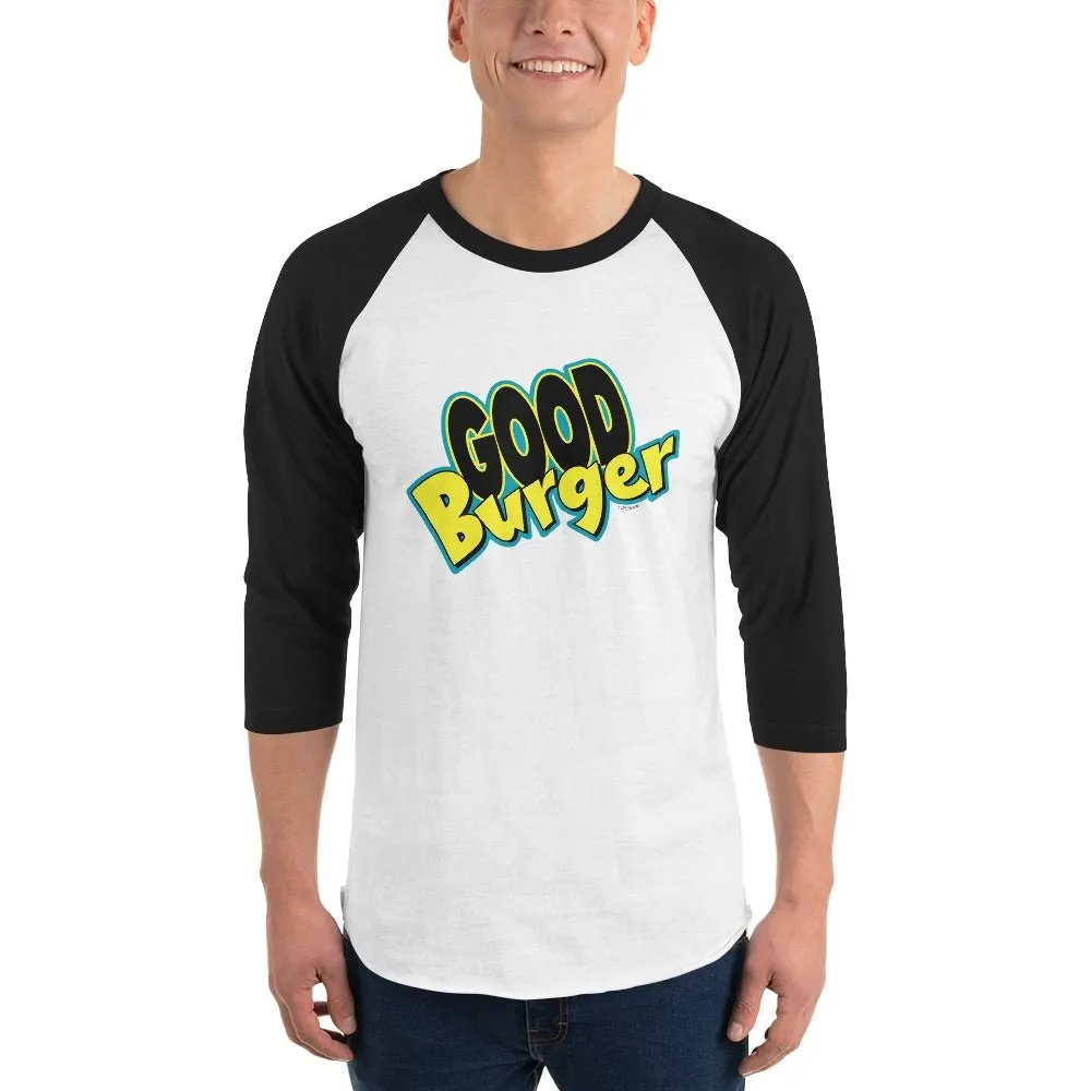 Good Burger Logo Adult 3/4 Sleeve Raglan Shirt