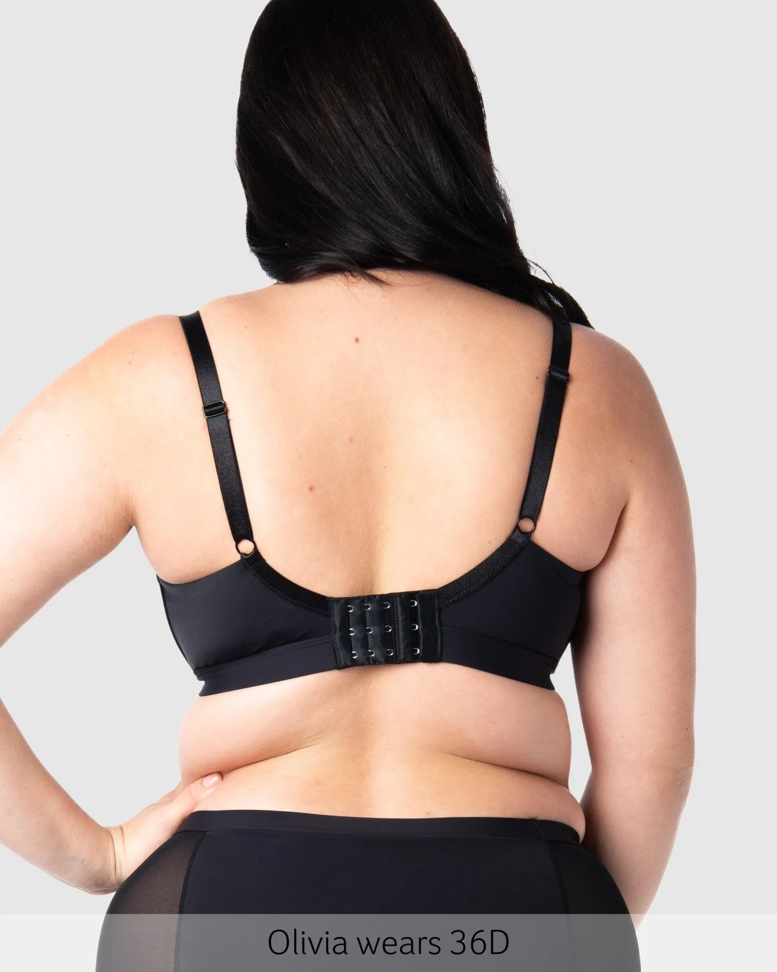 Infinite T-Shirt Nursing Bra - Black