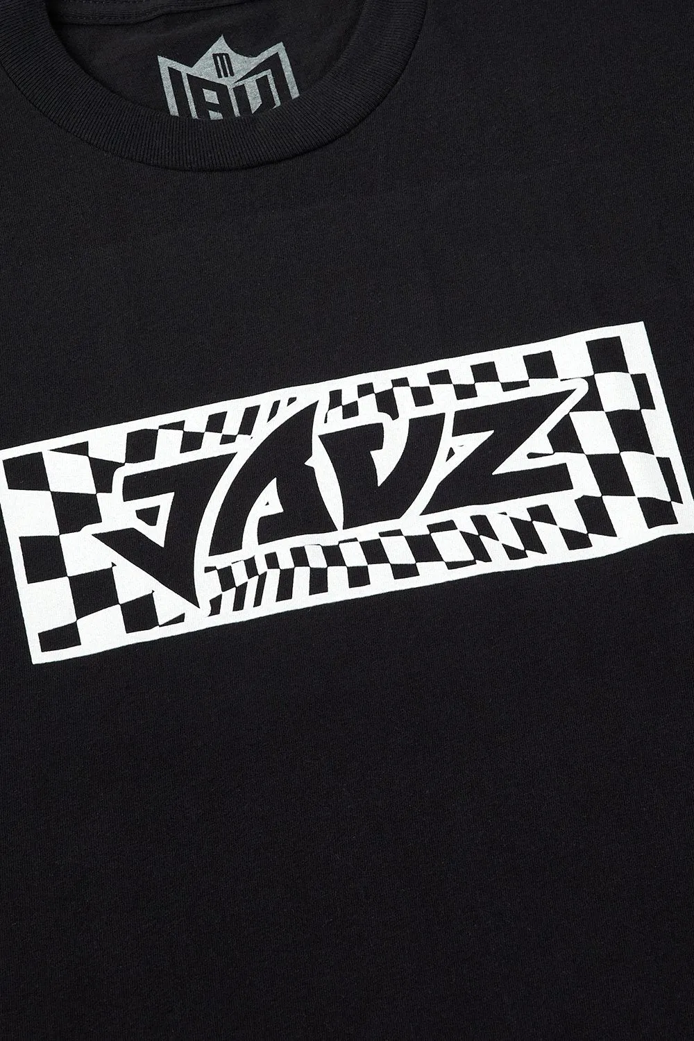 Jauz Checkered Box Logo T-Shirt