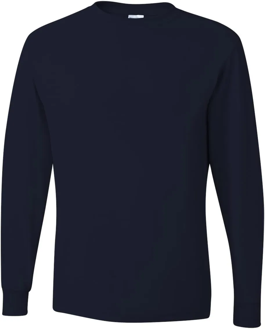 Jerzees Men's Dri-Power Long Sleeve T-Shirt Multipack