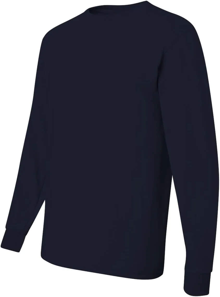Jerzees Men's Dri-Power Long Sleeve T-Shirt Multipack