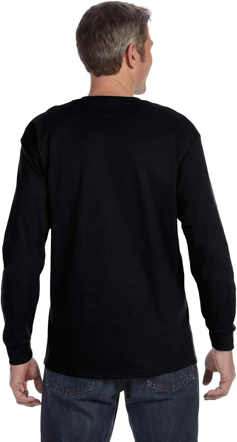 Jerzees Men's Dri-Power Long Sleeve T-Shirt Multipack
