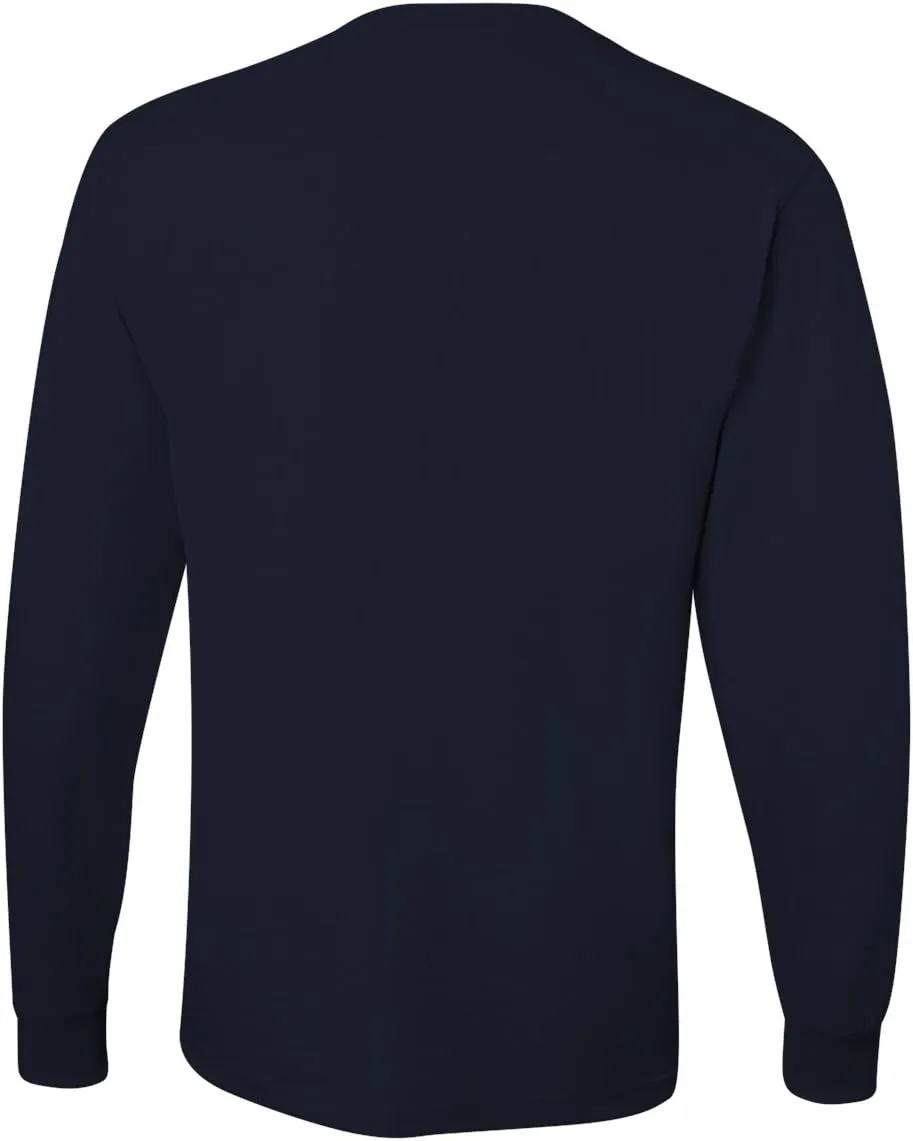 Jerzees Men's Dri-Power Long Sleeve T-Shirt Multipack