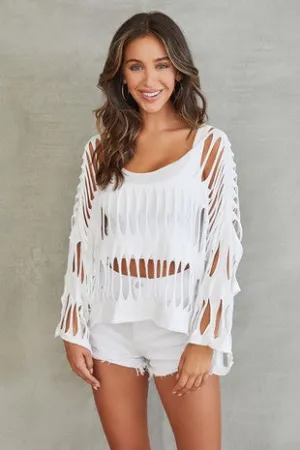 Keyhole Cutout T-Shirt