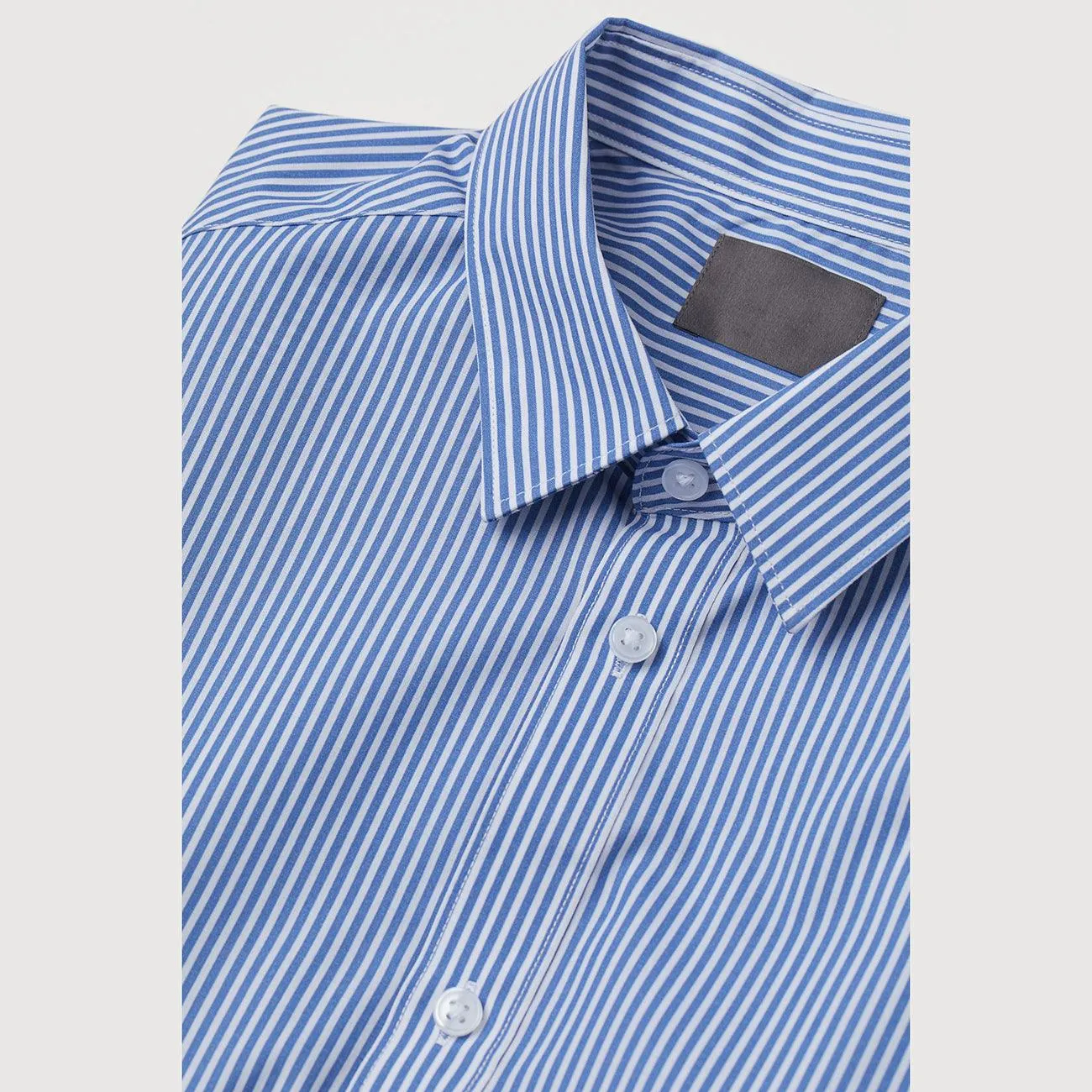 Men Premium Quality Slim Fit Blue Lining Casual Shirt (HM-120147)