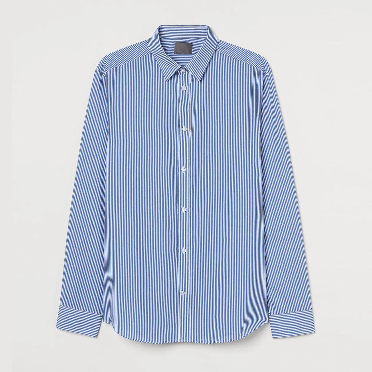 Men Premium Quality Slim Fit Blue Lining Casual Shirt (HM-120147)