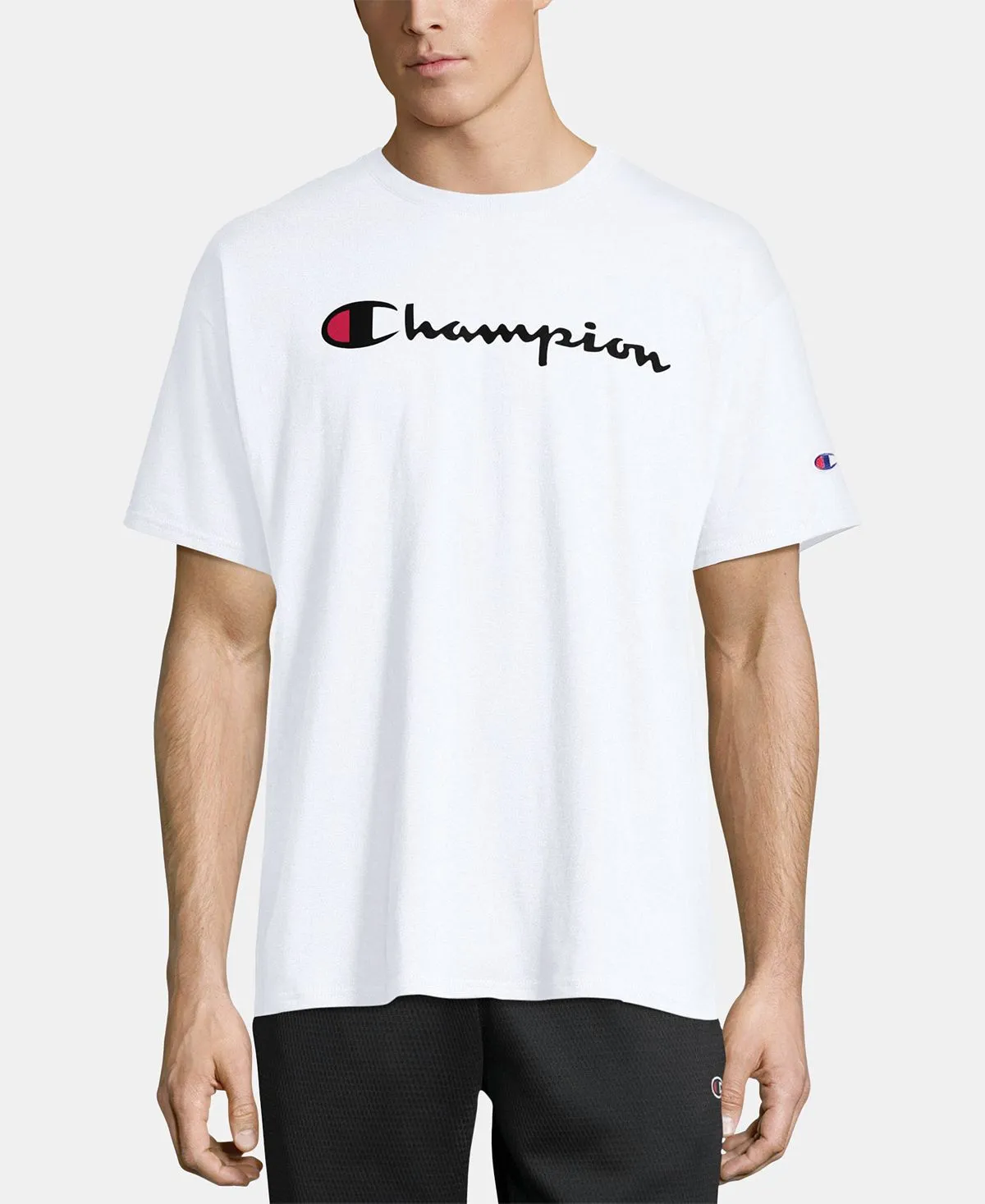 Men's Champion Logo T-Shirt, White