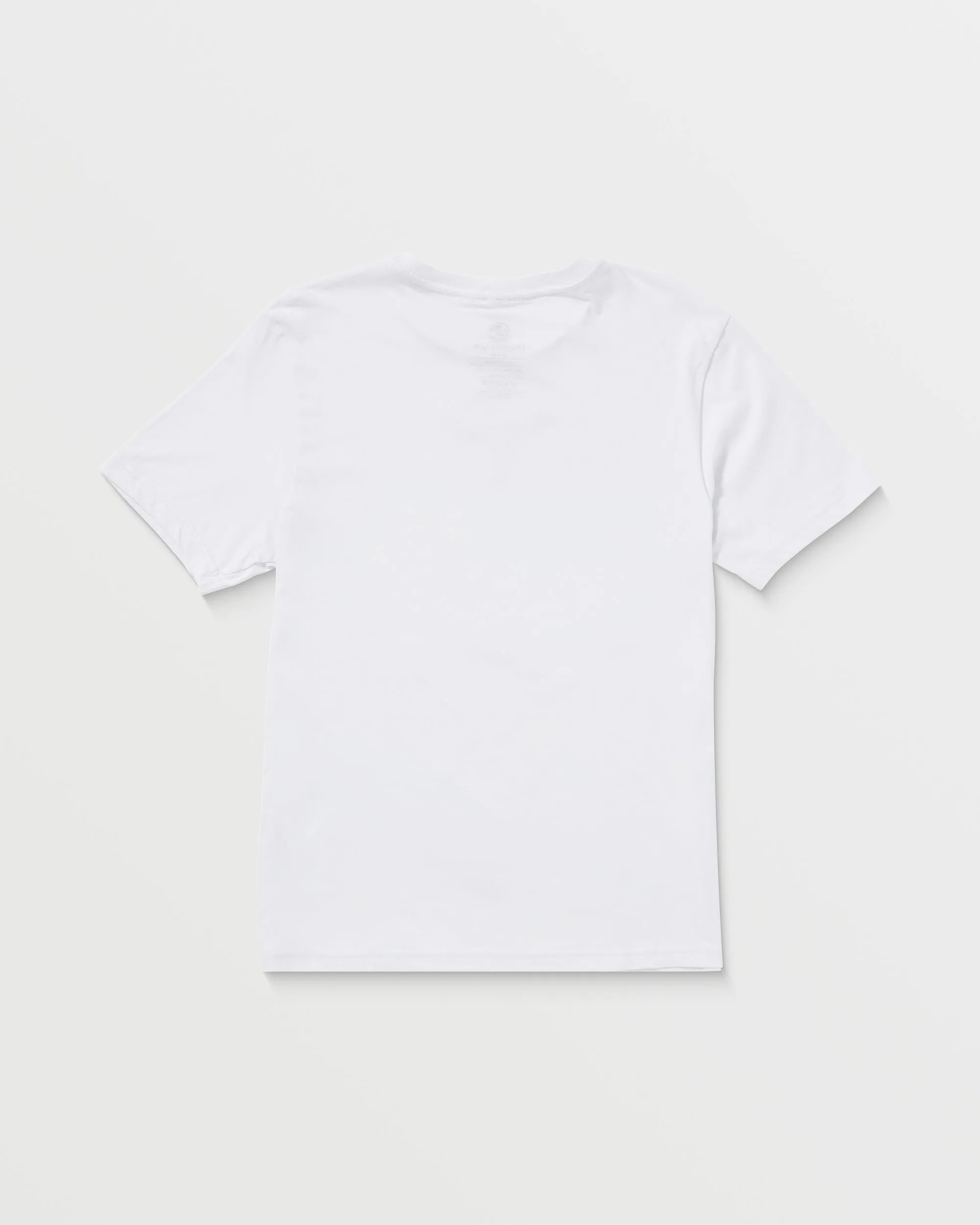 Mens Double Double Short Sleeve Tee - White