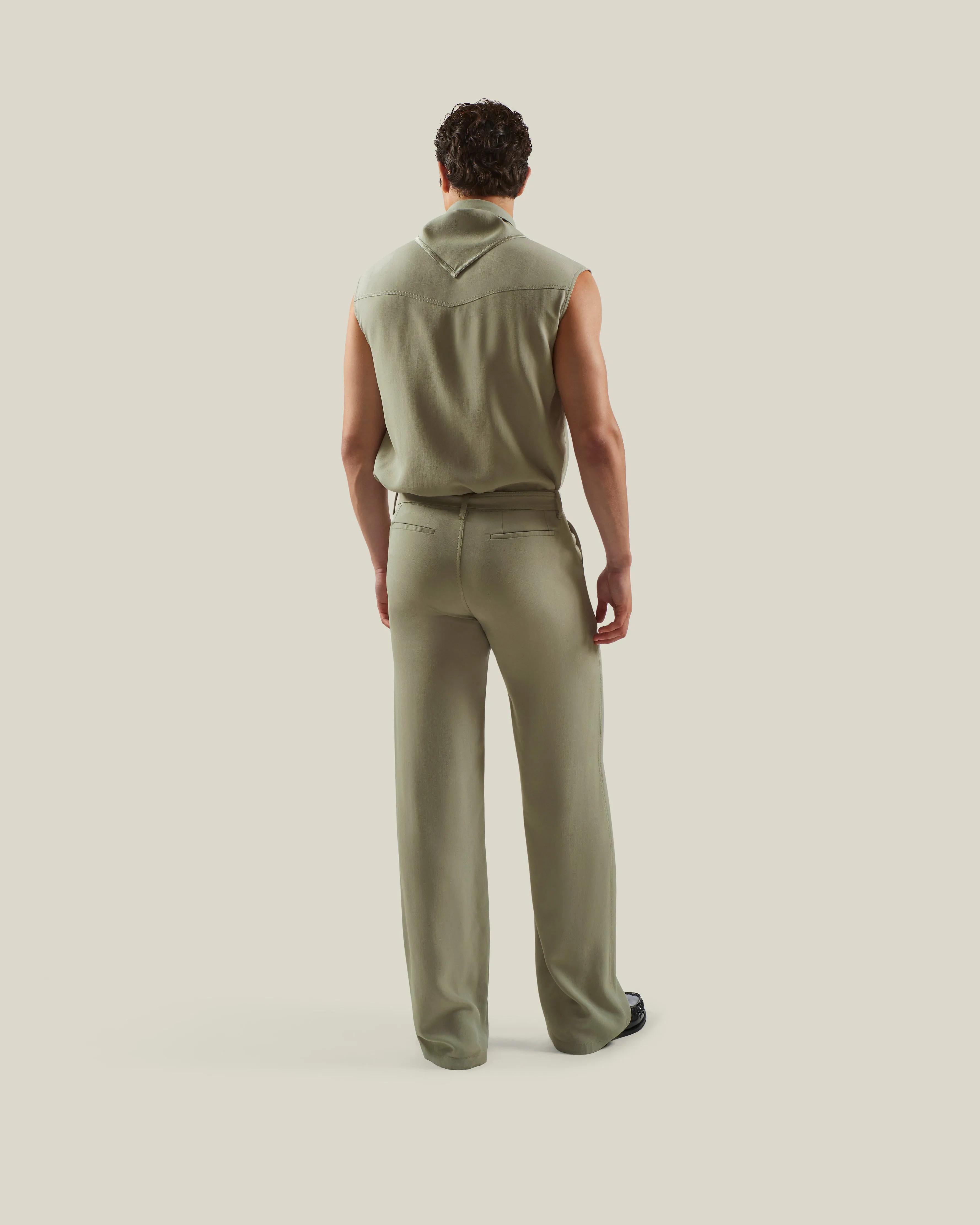 Naval Shirt in Sage