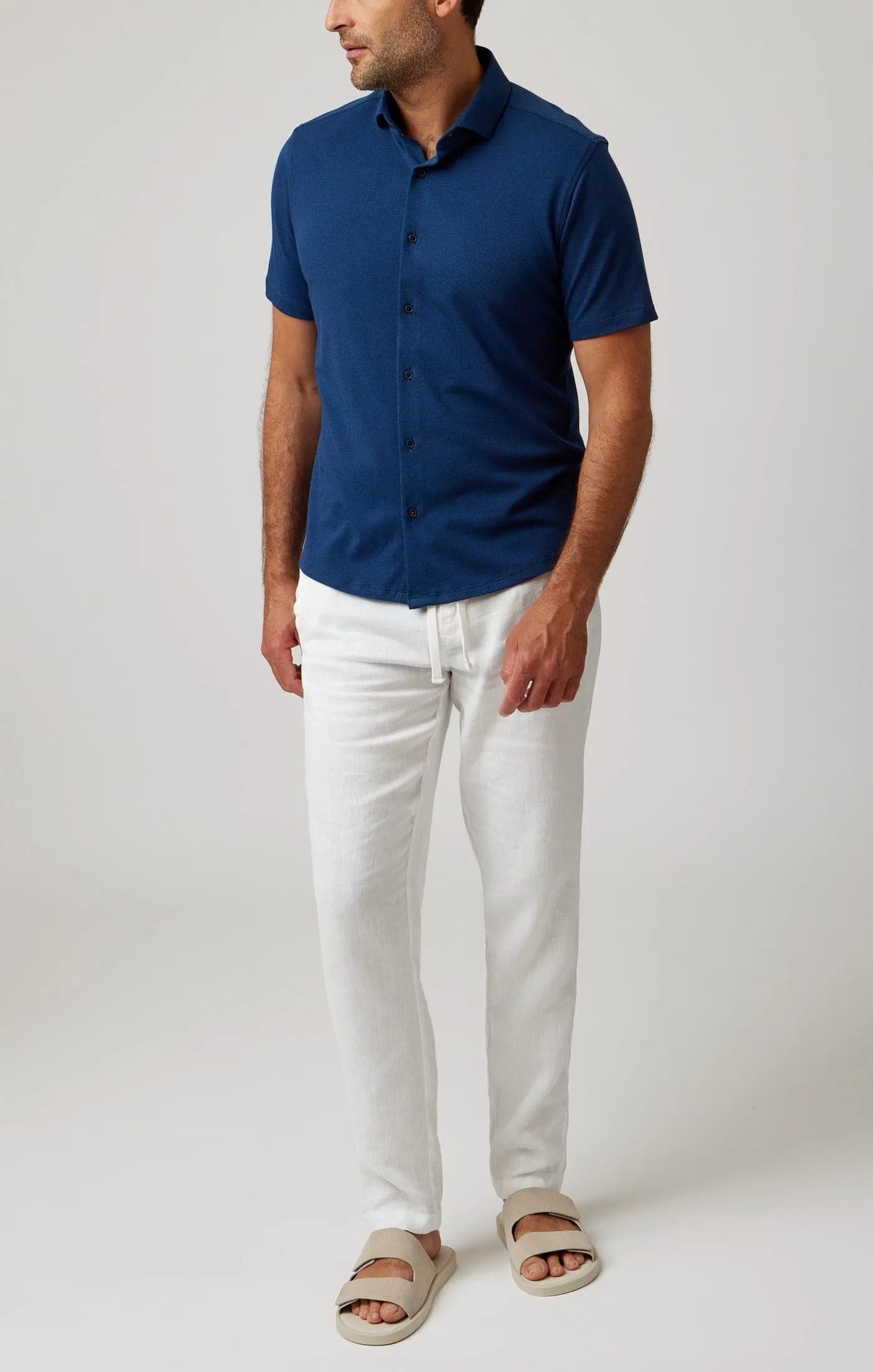 Navy Short Sleeve T-Series Shirt
