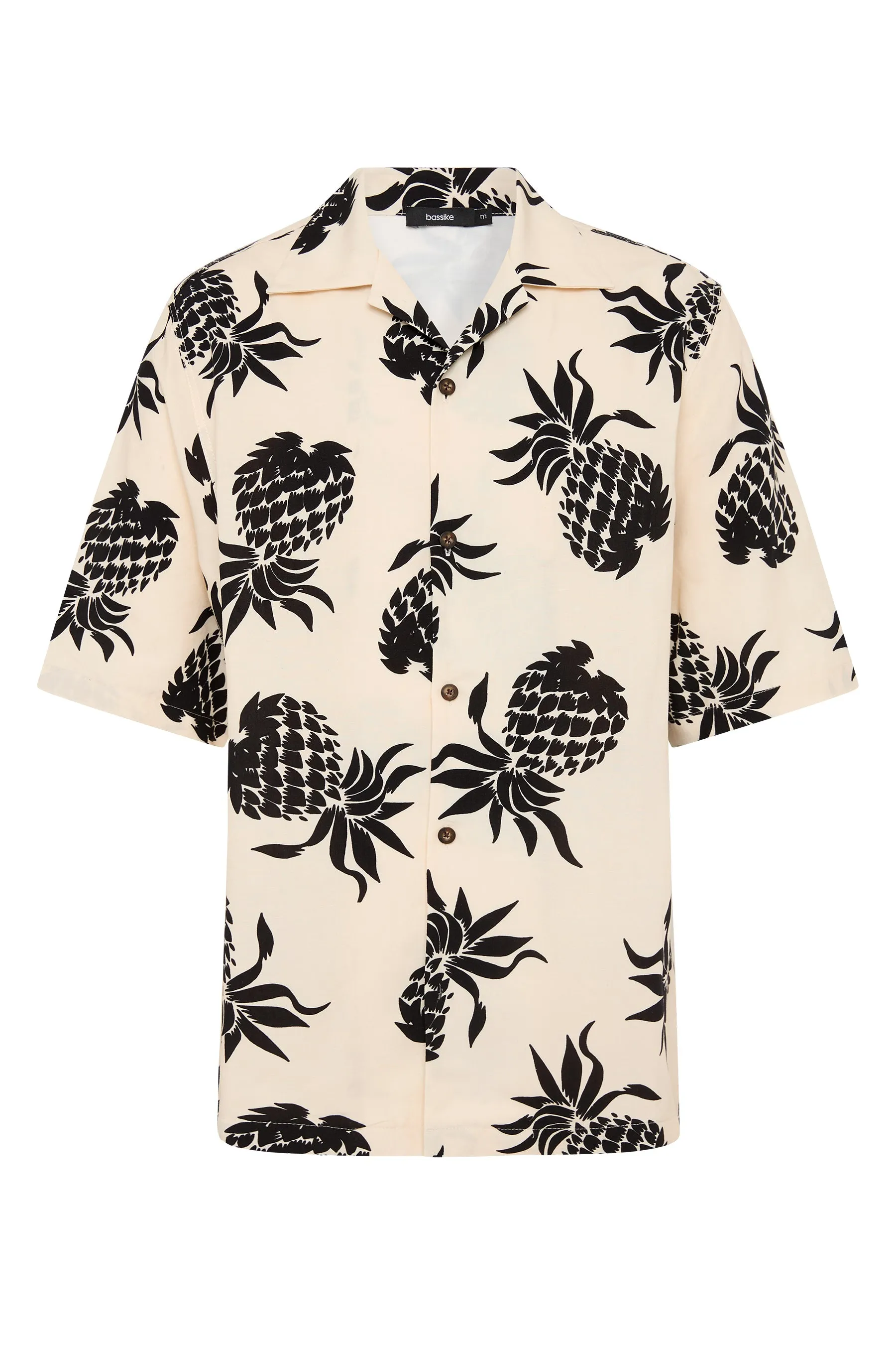 printed vacation short sleeve shirt