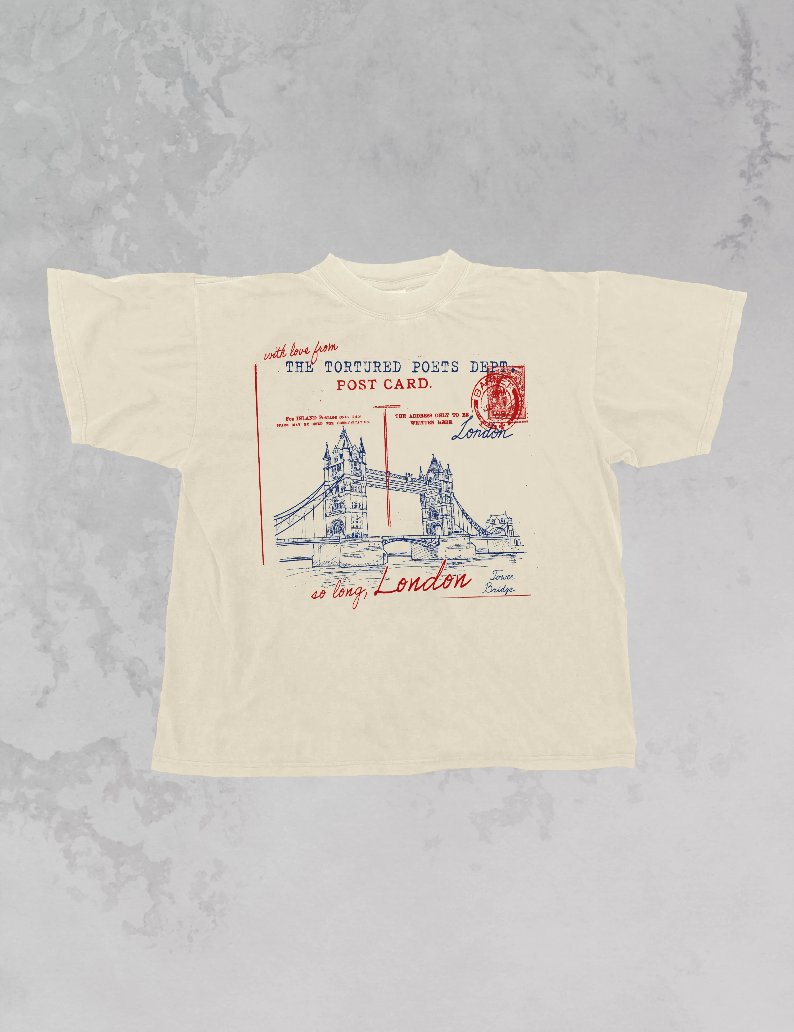 "So Long, London" Oversized T-Shirt