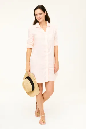 Rebecca Dress - Barely Pink