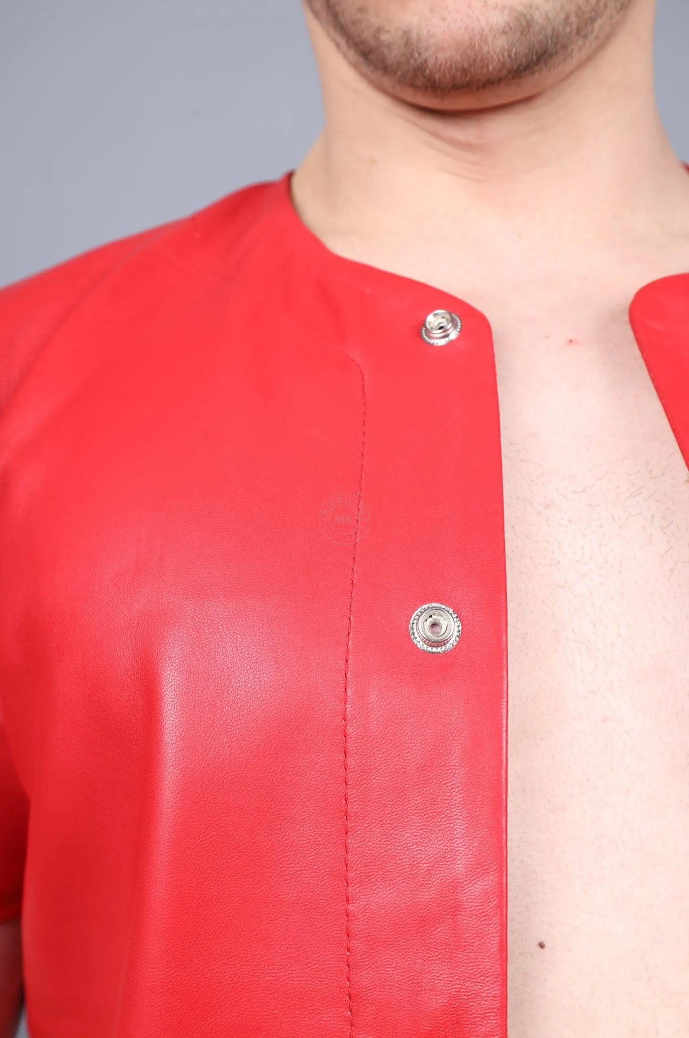 Red Leather Jersey