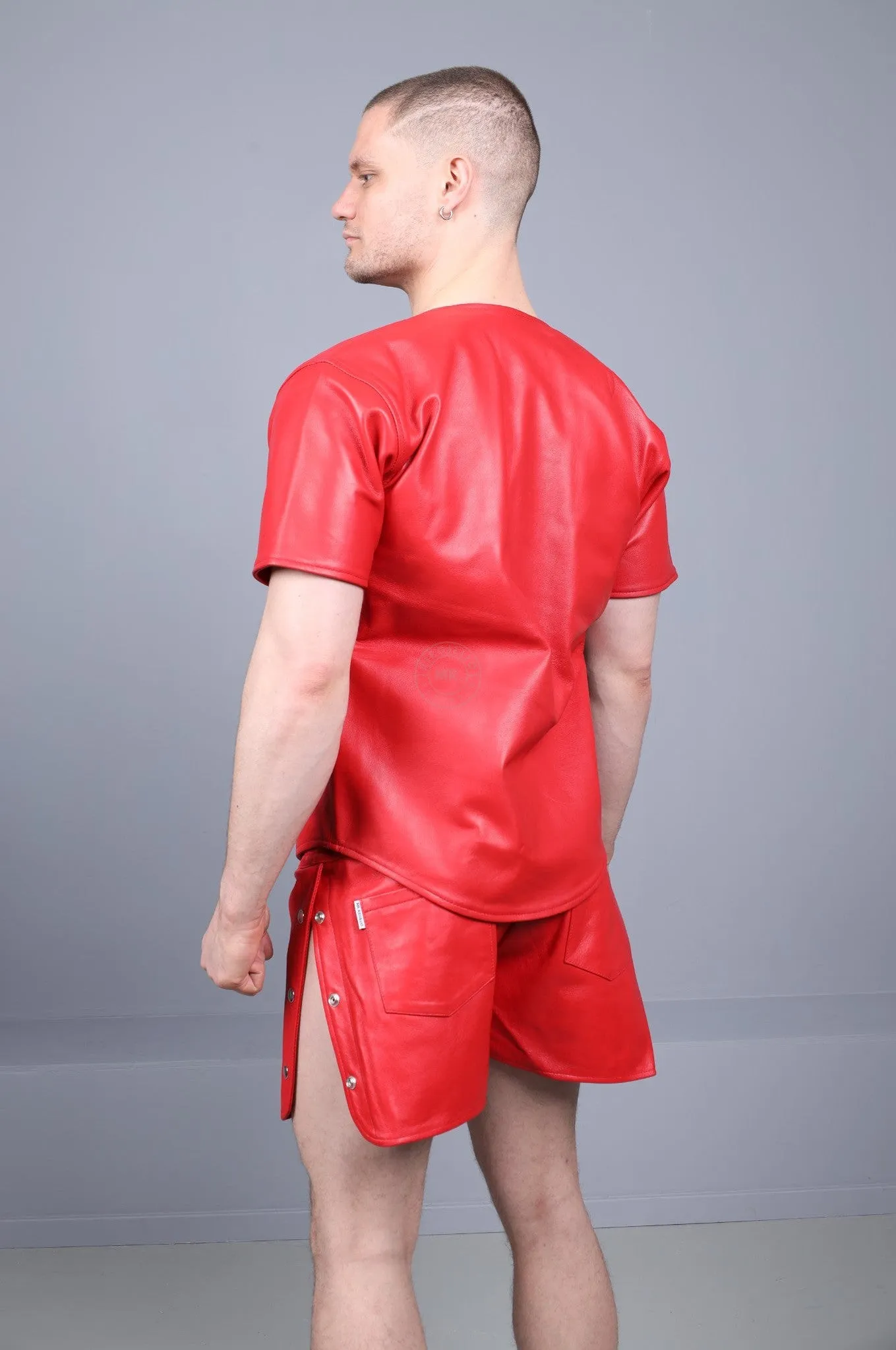 Red Leather Jersey