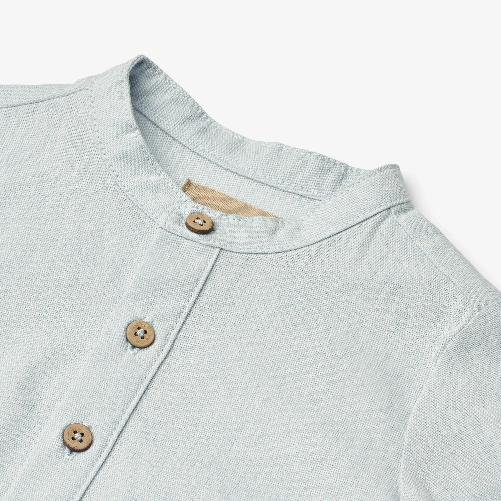 Romper Shirt Victor - light blue chambray