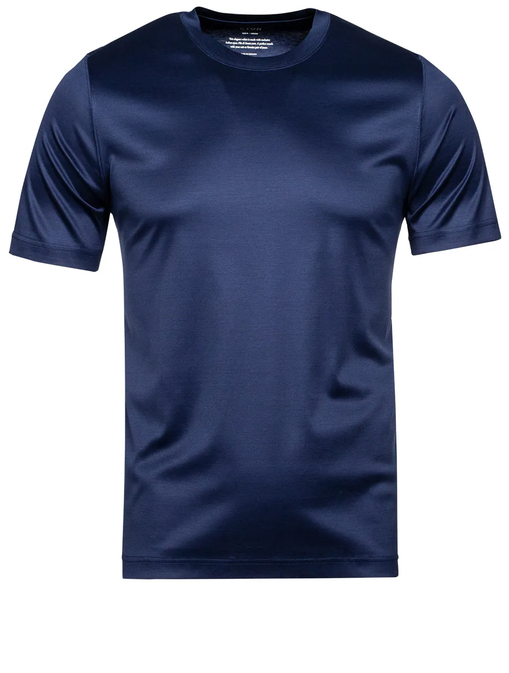 Slim Fit Crew Neck T-Shirt Navy