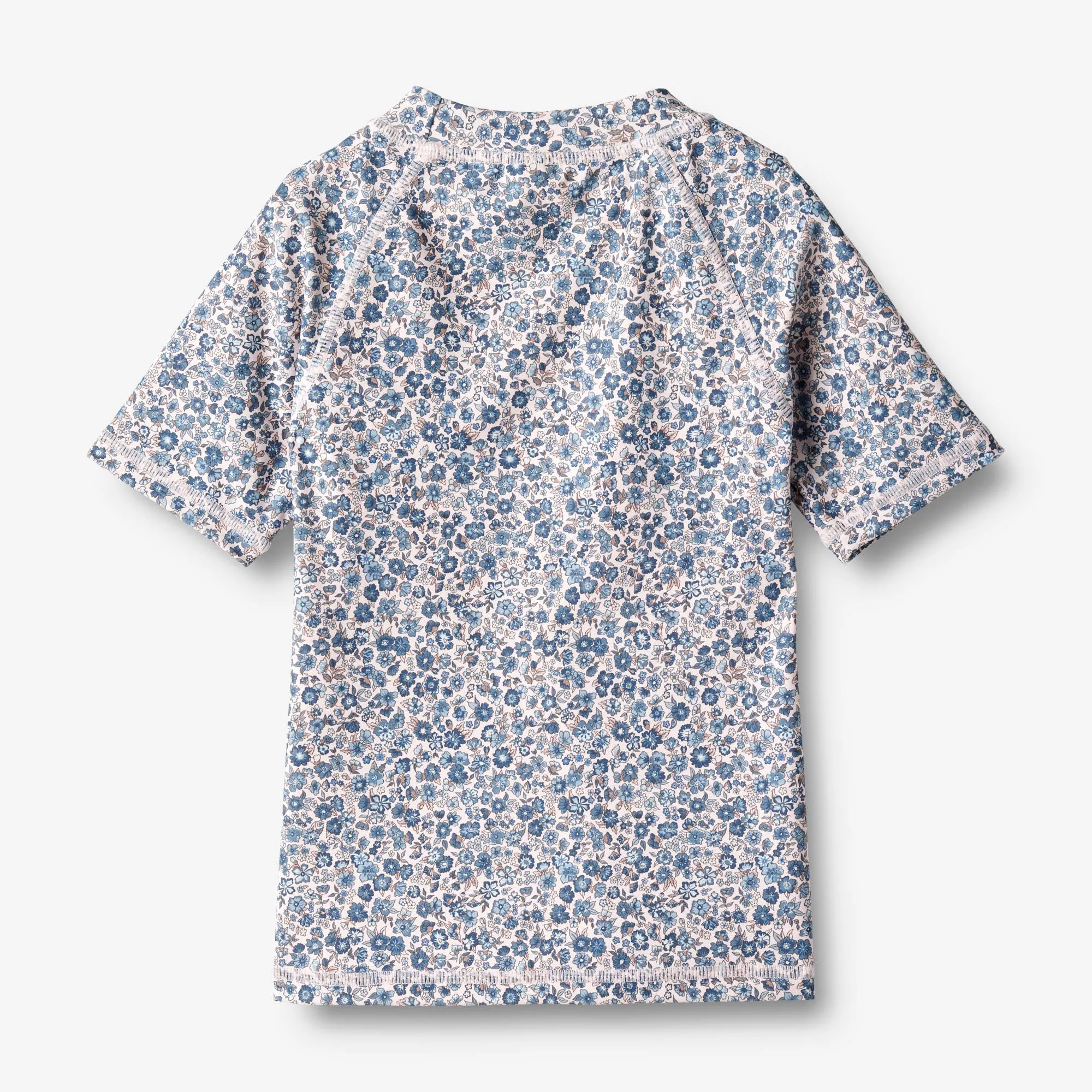 Swim T-Shirt S/S Jackie - blue flower meadow