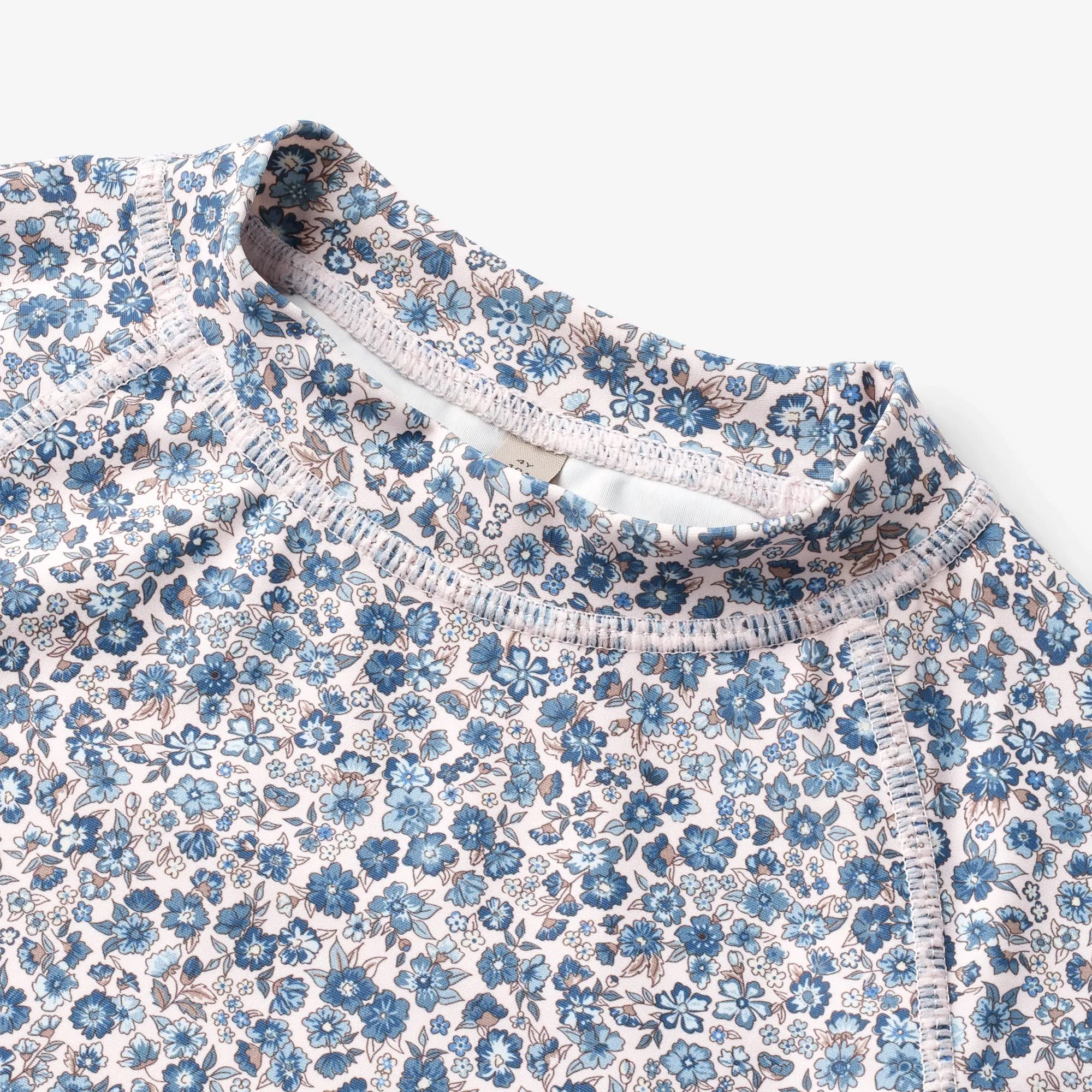 Swim T-Shirt S/S Jackie - blue flower meadow