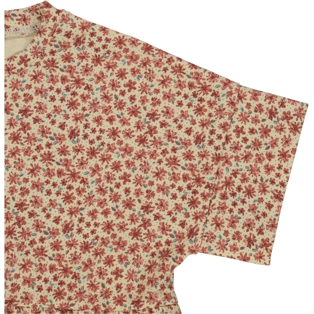 T-Shirt Tyra - beige flowers