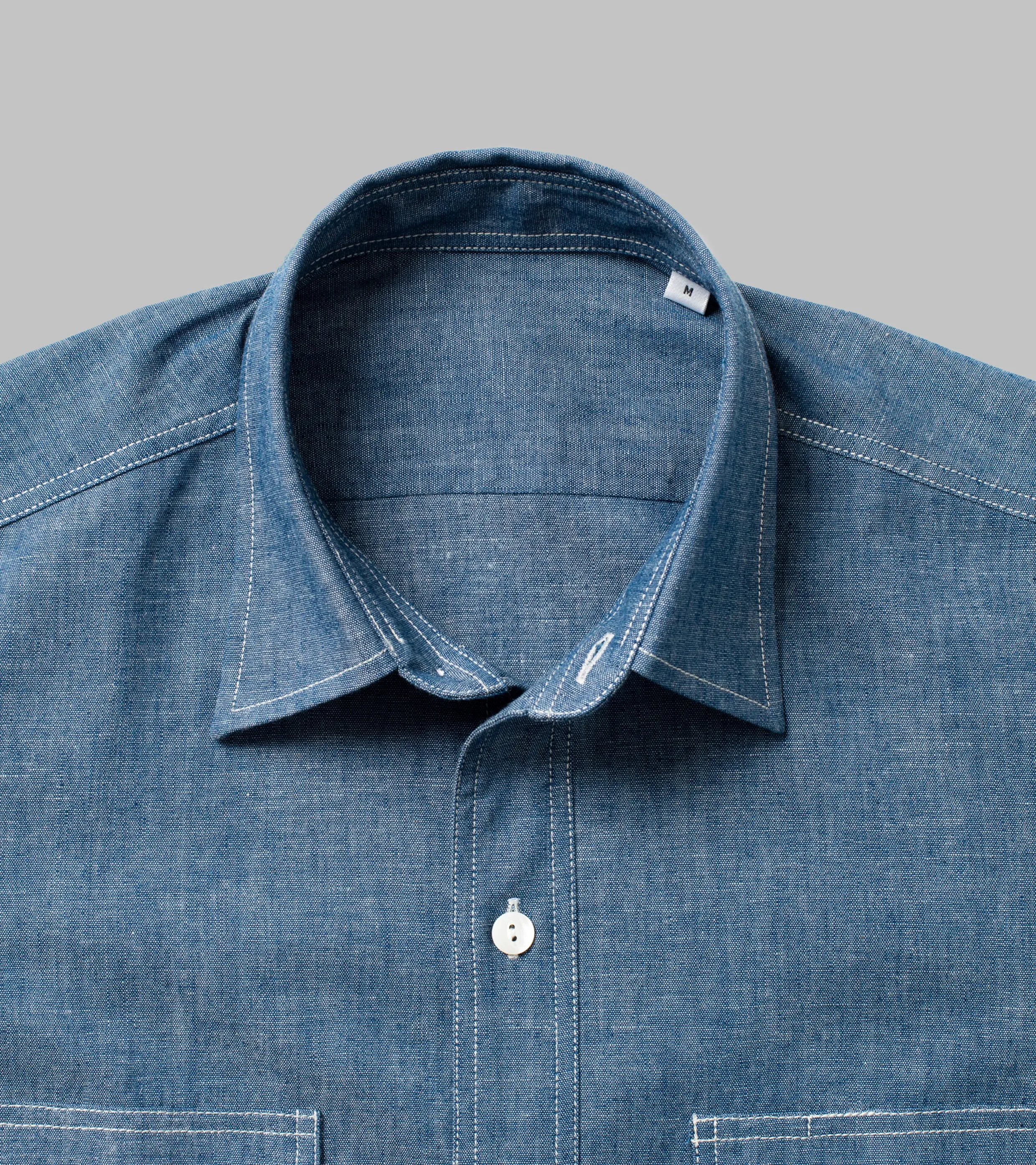 Teardrop Work Shirt Chambray
