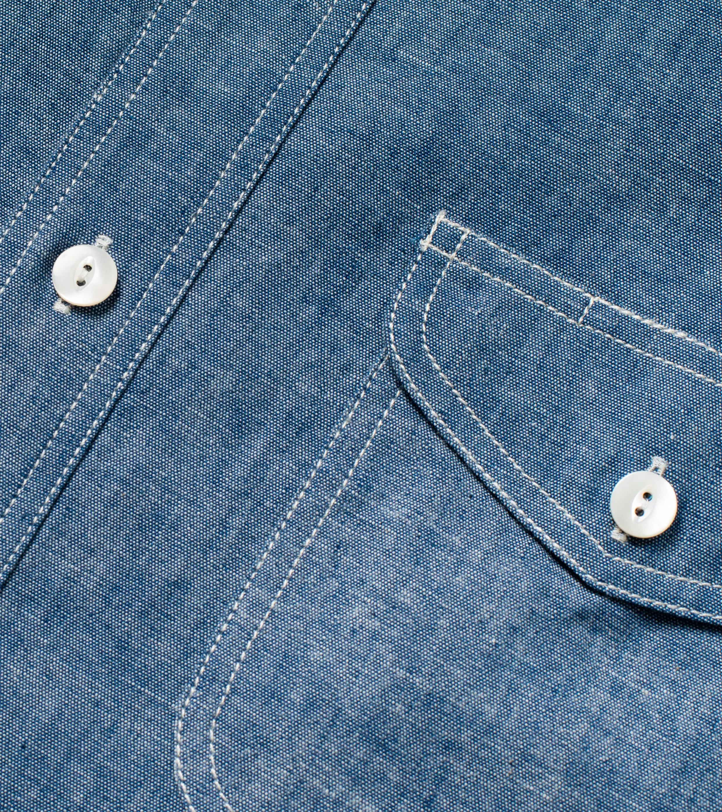 Teardrop Work Shirt Chambray