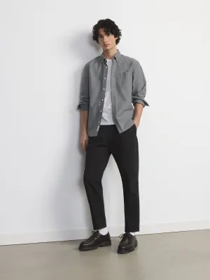 The Jasper Oxford Shirt in Slate
