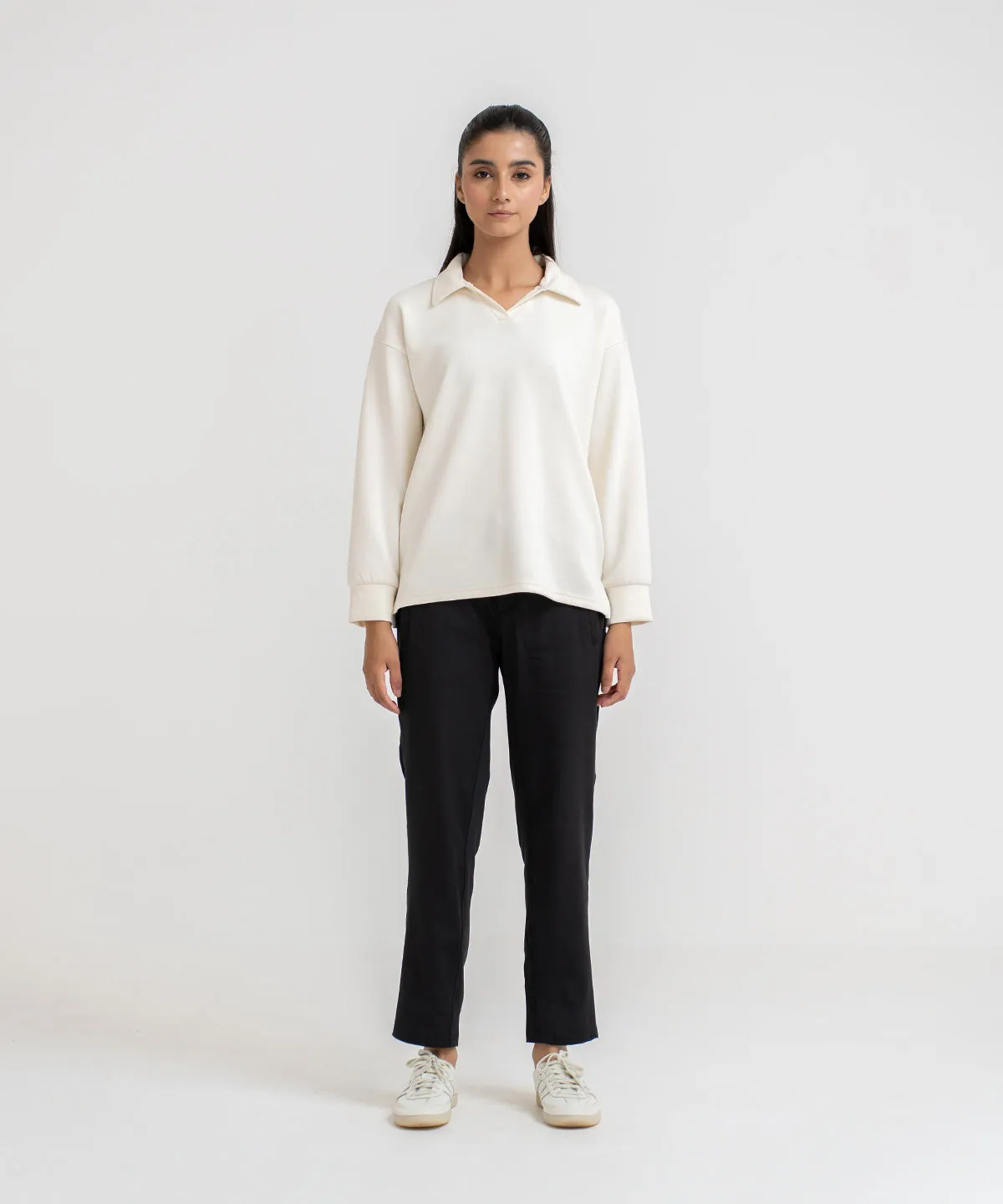 Women's LuxeStretch Collared Shirt
