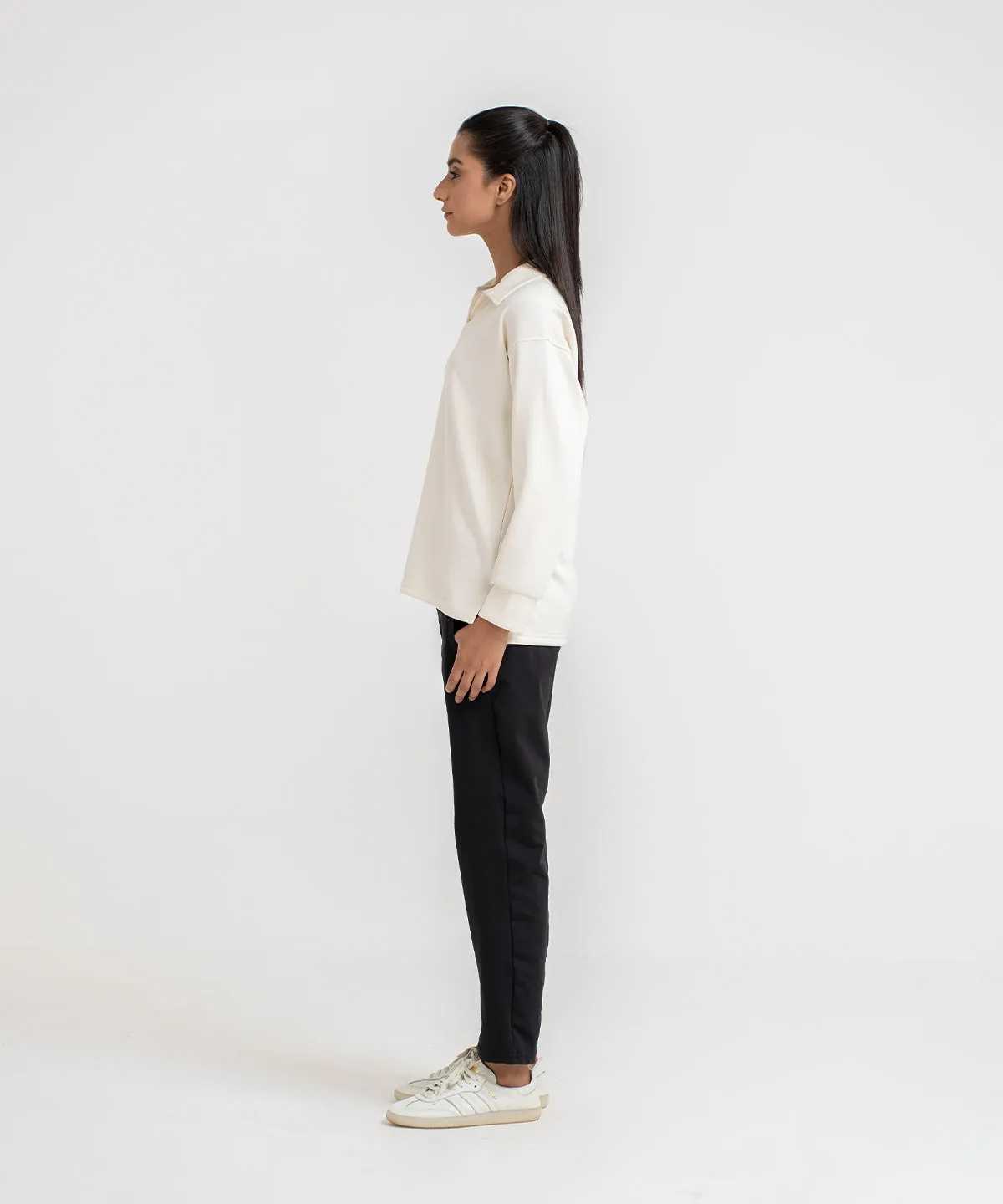Women's LuxeStretch Collared Shirt