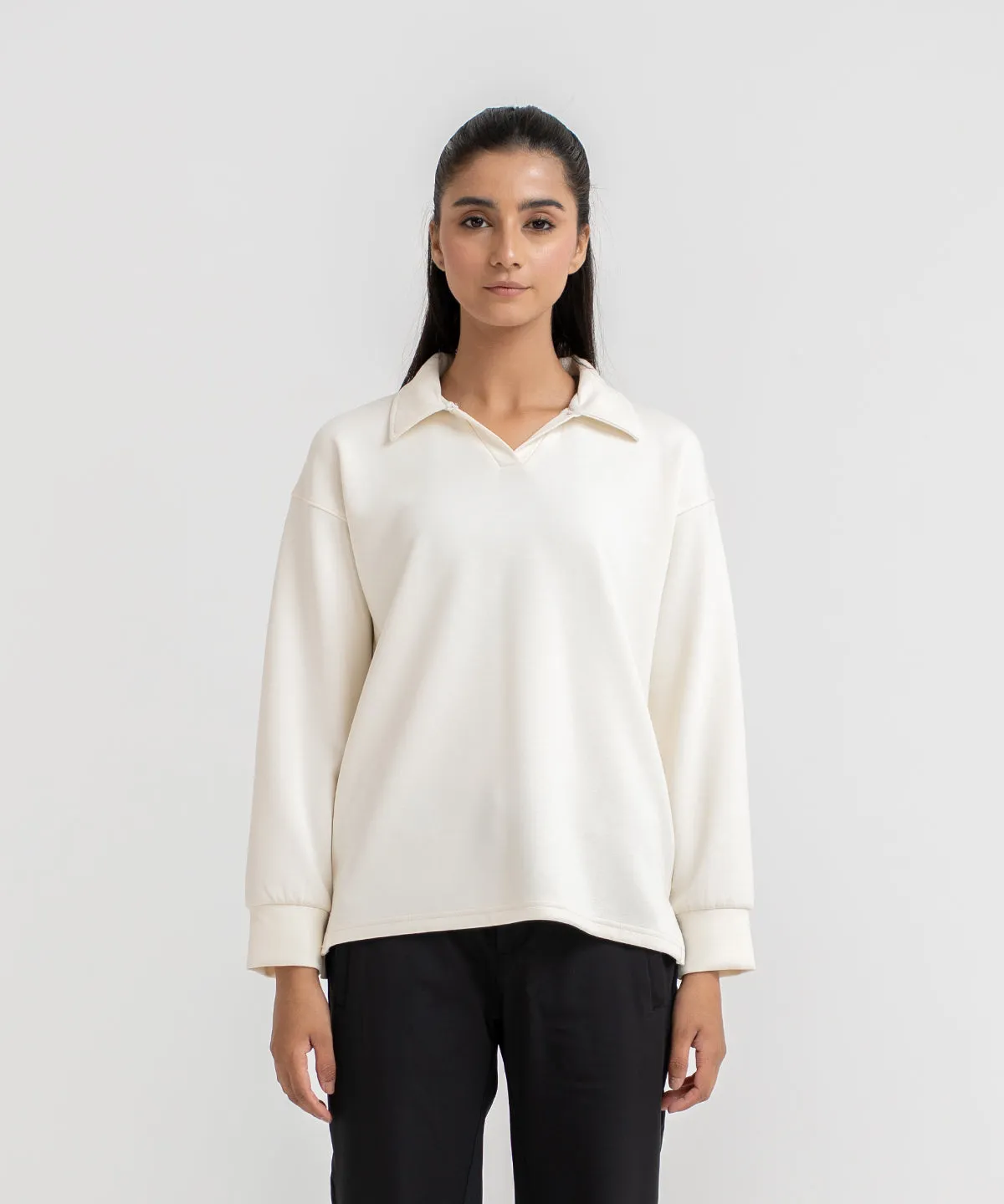 Women's LuxeStretch Collared Shirt
