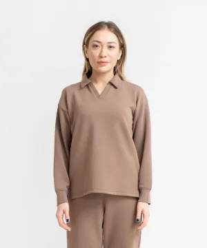 Women's LuxeStretch Collared Shirt